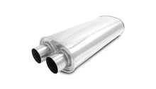 Load image into Gallery viewer, VIB10538-Vibrant Streetpower Oval Muffler 2.50in Dual Inlet/Outlet 18in Body Length-Muffler-Vibrant