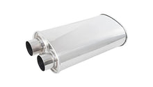 Load image into Gallery viewer, VIB1159-Vibrant Streetpower Oval Muffler 2.50in Inlet/Outlet (Same side)-Muffler-Vibrant