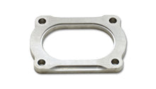 Load image into Gallery viewer, Vibrant T304 SS 4 Bolt Flange for 3.5in O.D. Oval tubing - Black Ops Auto Works