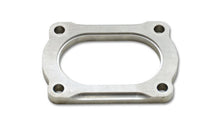 Load image into Gallery viewer, Vibrant T304 SS 4 Bolt Flange for 4in O.D. Oval tubing Vibrant VIB13177S