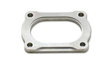 Load image into Gallery viewer, Vibrant T304 SS 4 Bolt Flange for 4in O.D. Oval tubing Vibrant VIB13177S