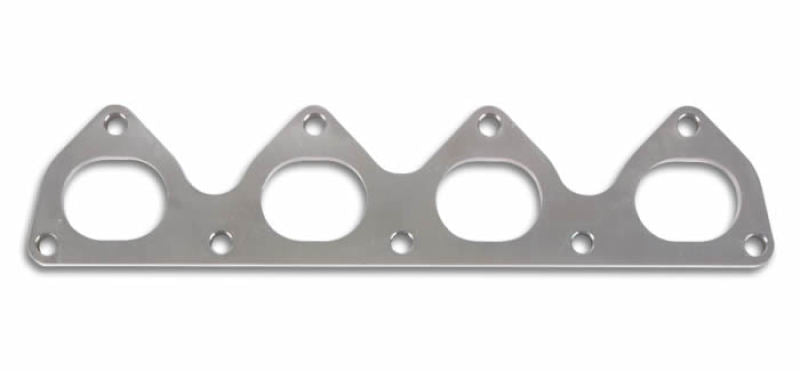 Vibrant T304 SS Exhaust Manifold Flange for Honda/Acura B-series motor 3/8in Thick - Black Ops Auto Works