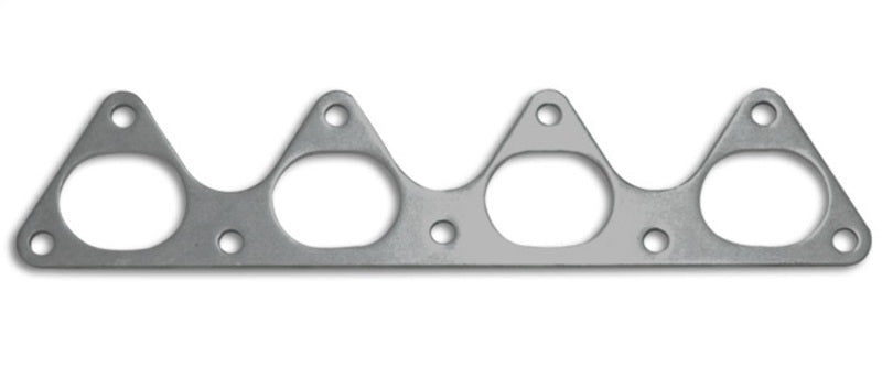 Vibrant T304 SS Exhaust Manifold Flange for Honda/Acura D-series motor 3/8in Thick - Black Ops Auto Works