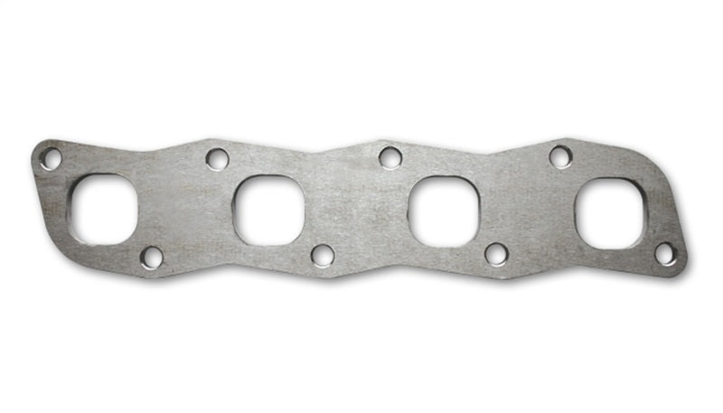 Vibrant T304 SS Exhaust Manifold Flange for Nissan KA24 motor 3/8in Thick - Black Ops Auto Works