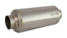 Load image into Gallery viewer, Vibrant Titanium Resonator 3.5in Inlet / 3.5in Outlet x 16in Long - Black Ops Auto Works