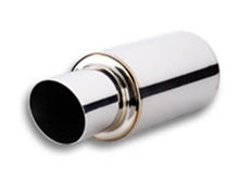 Load image into Gallery viewer, Vibrant TPV Turbo Round Muffler (17in Long) with 4in Round Tip Angle Cut - 3in inlet I.D. - Black Ops Auto Works