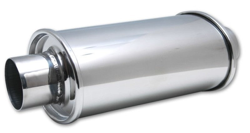 Vibrant ULTRA QUIET Resonator 3.5in inlet/outlet x 13.75in overall length - Black Ops Auto Works