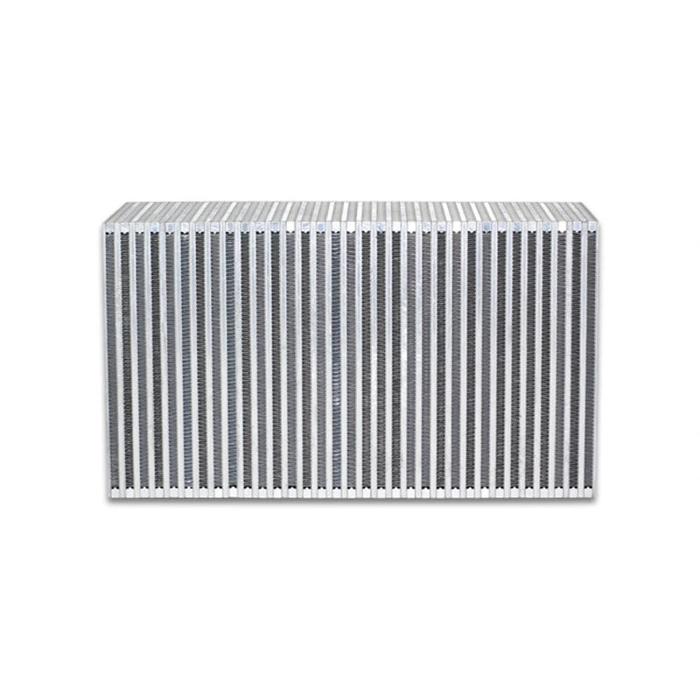 Vibrant Vertical Flow Intercooler Core 18in. W x 12in. H x 6in. Thick - Black Ops Auto Works