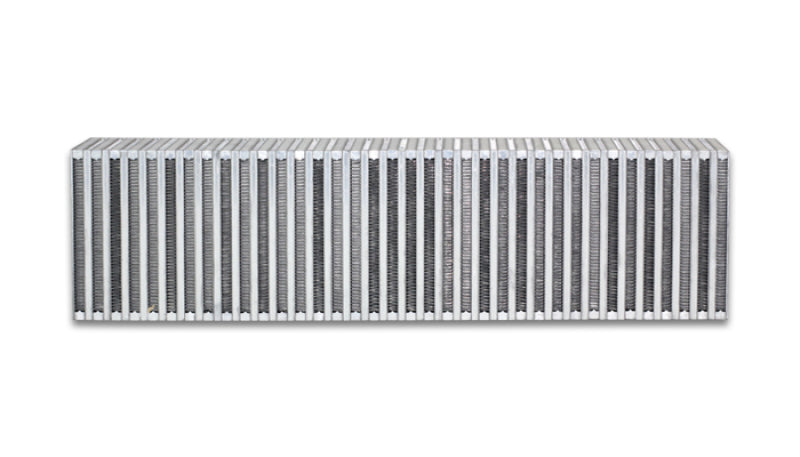 Vibrant Vertical Flow Intercooler Core 24in. W x 6in. H x 3.5in. Thick - Black Ops Auto Works