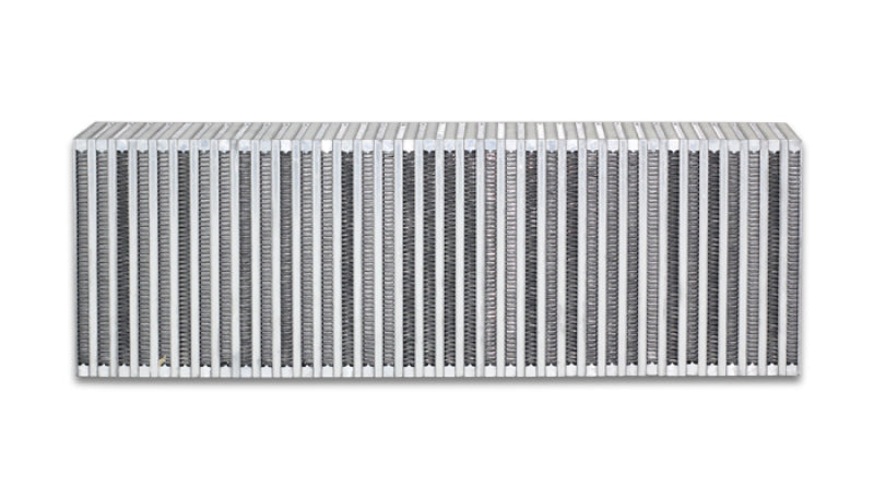Vibrant Vertical Flow Intercooler Core 24in. W x 8in. H x 3.5in. Thick - Black Ops Auto Works