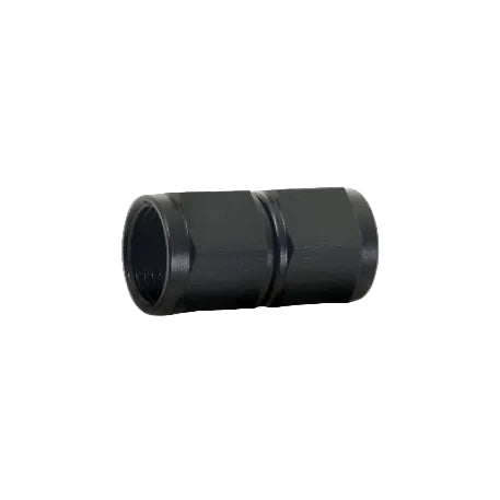 VIB10707 Vibrant -20AN Female Straight Union Adapter Black