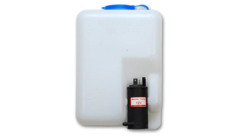 Vibrant Windshield Washer Bottle Repl Kit 1.2L bottle incl bottle ele pump mounting bracket hose - Black Ops Auto Works