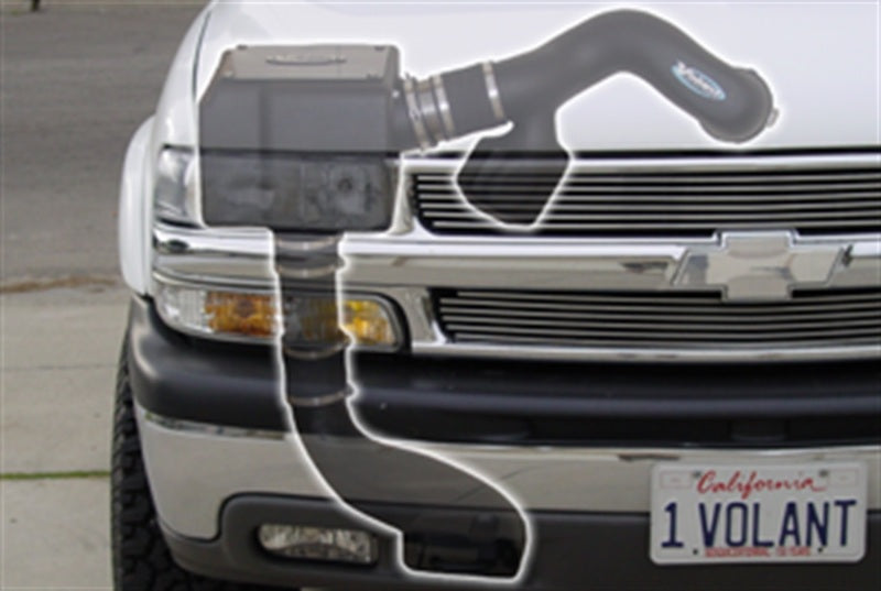 Volant 02-06 Cadillac Escalade 6.0 V8 Air Intake Scoop - Black Ops Auto Works