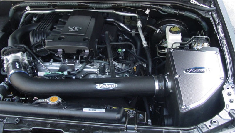 Volant 05-07 Nissan Frontier 4.0 V6 Pro5 Closed Box Air Intake System - Black Ops Auto Works
