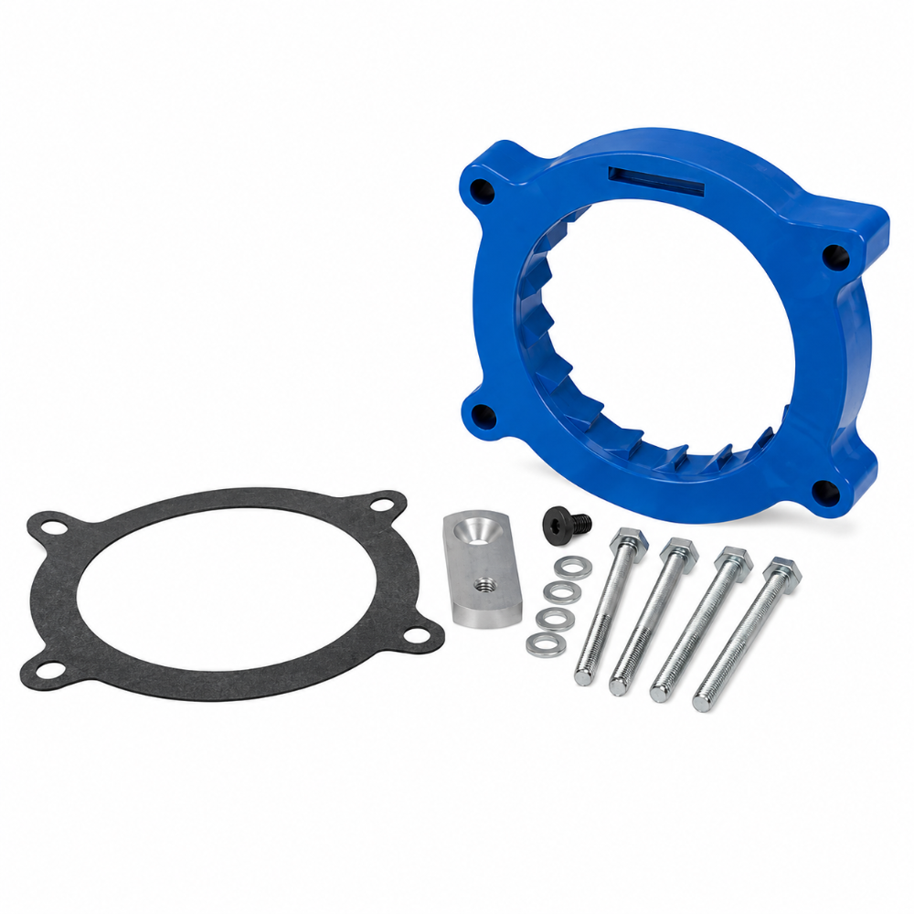 Volant 725253 Vortice throttle body spacer for 2007-2014 GM Chevy truck SUV V8