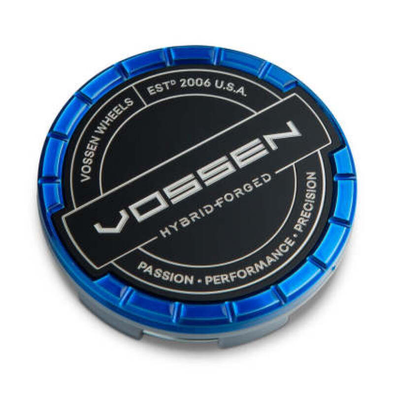 Vossen Vossen Billet Sport Cap 1.0 - Large - Hybrid Forged - Transparent Blue