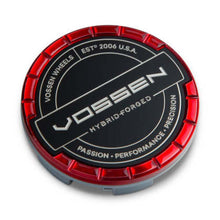 Load image into Gallery viewer, Vossen Vossen Billet Sport Cap 1.0 - Large - Hybrid Forged - Transparent Red