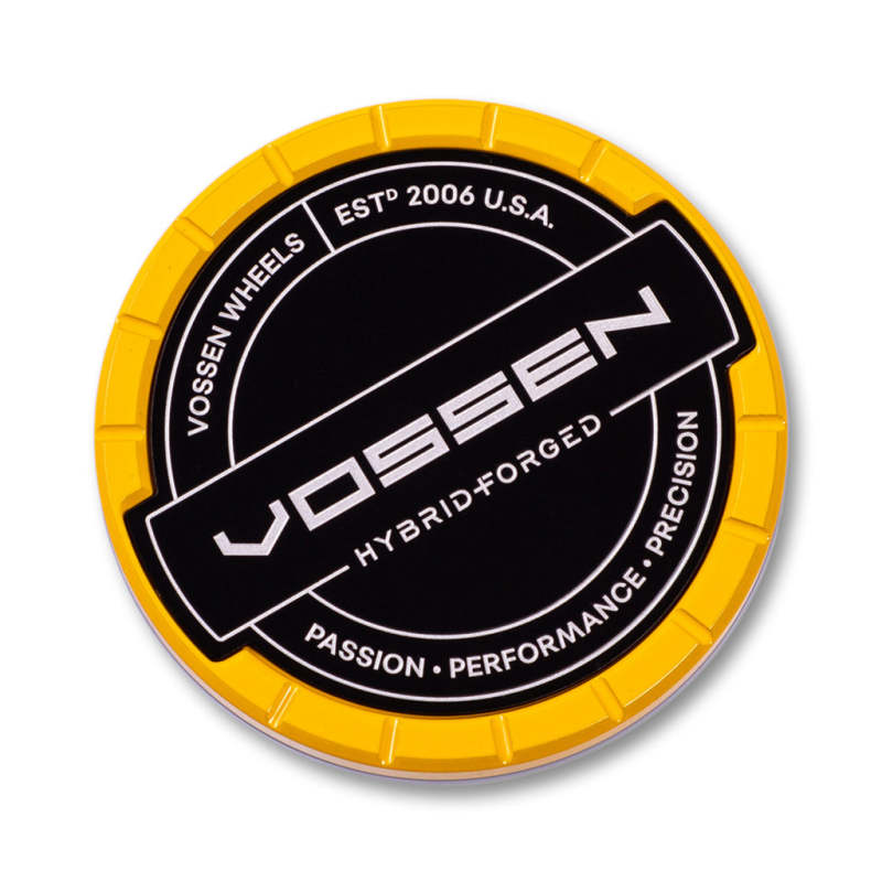 Vossen Vossen Billet Sport Cap - Large - Hybrid Forged - Yellow