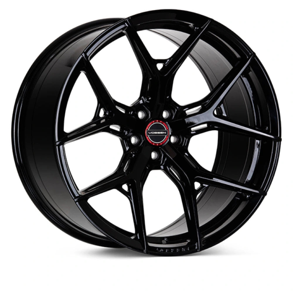 Vossen HF-5 22X10.5 / 5x112 / ET8 / Super Deep Face / 66.56 - Gloss Black Wheel - Vossen HF5-2M52