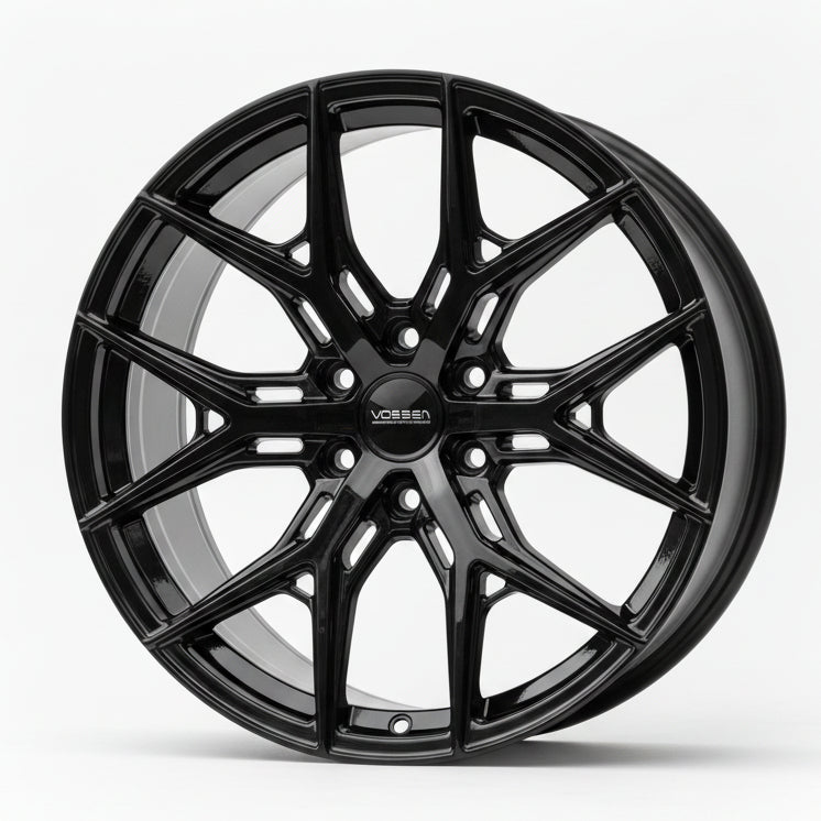 Vossen Vossen HF6-4 22x10 Wheel, 8x165.1, ET-18, Gloss Black