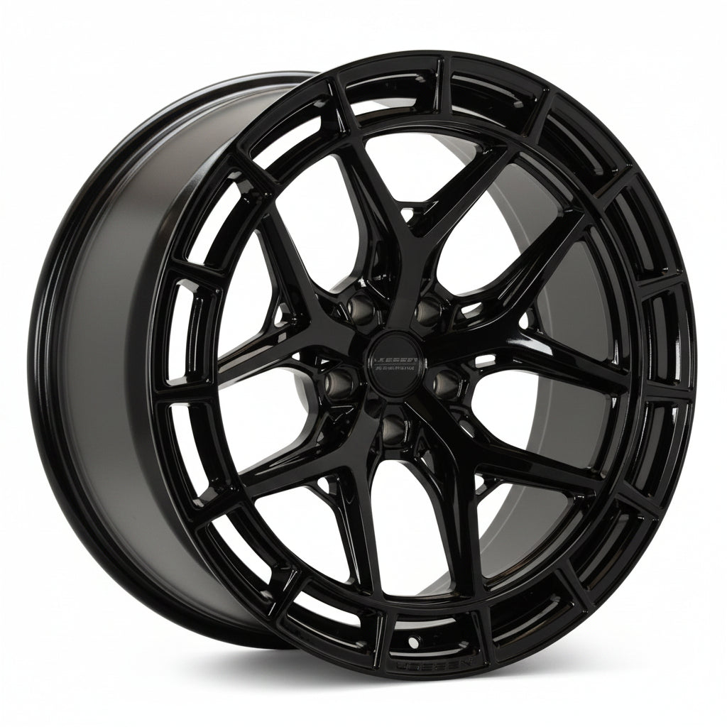 Vossen Vossen HFX-1 18x9 Wheel, 8x165.1, ET0, Gloss Black