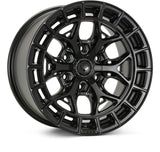 Vossen HFX-1 18x9 Wheel, 8x180, ET0, Satin Black