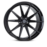 Vossen HFX-2 20x10.5 - 5x114.3 - ET45 - Deep - 73.1 - Gloss Black Wheel