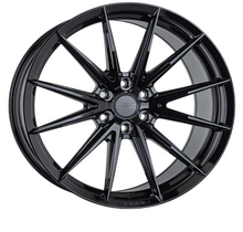 Load image into Gallery viewer, Vossen Vossen HFX-2 22x9.5 / 6x135 / ET20 / Deep Face / 87.1 - Gloss Black Wheel