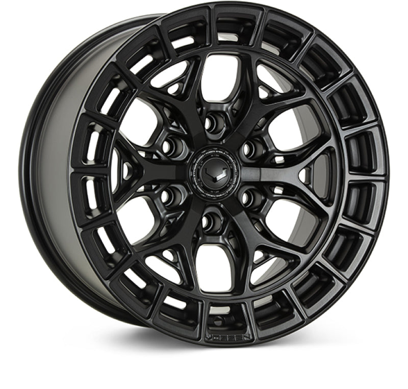 Vossen Vossen HFX-6 22x12 - 6x139.7 - ET-44 - Ultra Deep - 106.1 - Satin Black Wheel