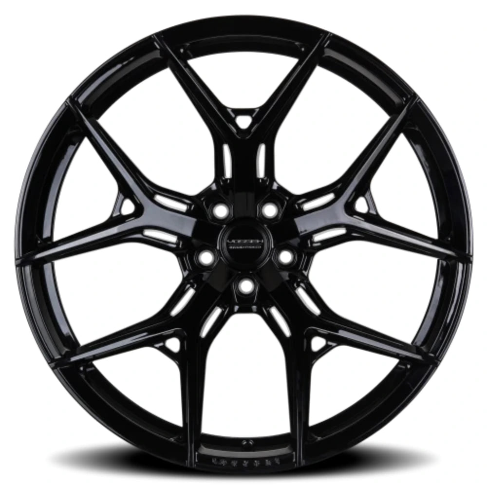 Vossen HF-5 22x10.5 / 5x112 / ET30 / Deep Face / 66.5 - Gloss Black Wheel - Vossen HF5-2M43