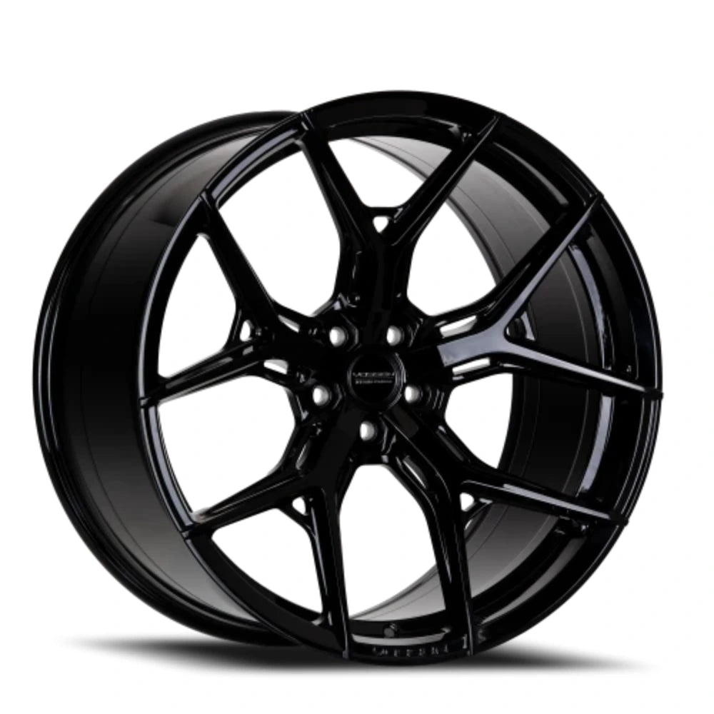 Vossen HF-5 19x8.5 / 5x120 / ET30 / Flat Face / 72.56 - Gloss Black Wheel - Vossen HF5-9B60