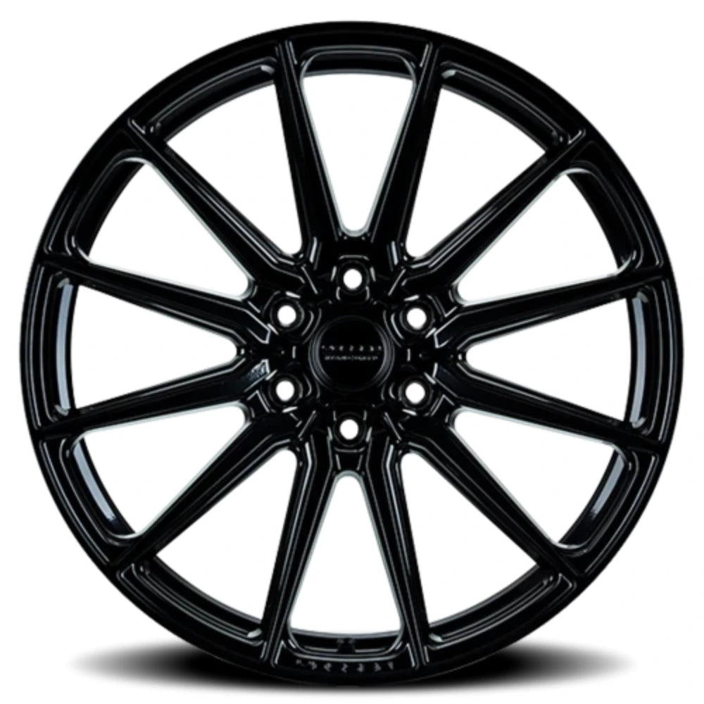 Vossen HF6-1 22x9.5 / 6x139.7 / ET20 / Deep Face / 106.1 - Gloss Black Wheel - Vossen HF61-2G26