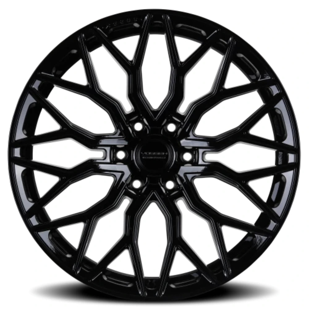 Vossen HF6-3 24x10 / 6x139.7 / ET25 / Deep Face / 106.1 - Gloss Black Wheel - Vossen HF63-4G43