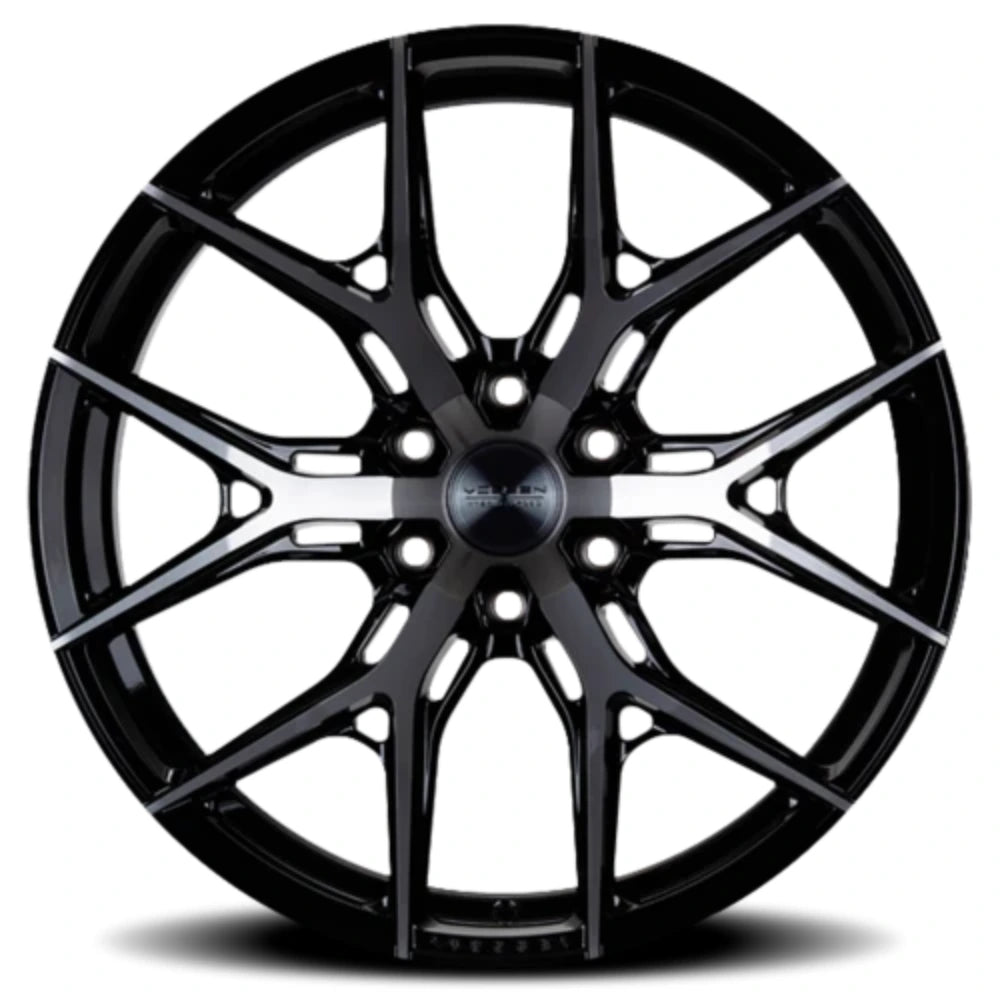 Vossen HF6-4 22x9.5 / 6x139.7 / ET20 / Deep Face / 106.1 - Tinted Gloss Black Wheel - Vossen HF64-2G23