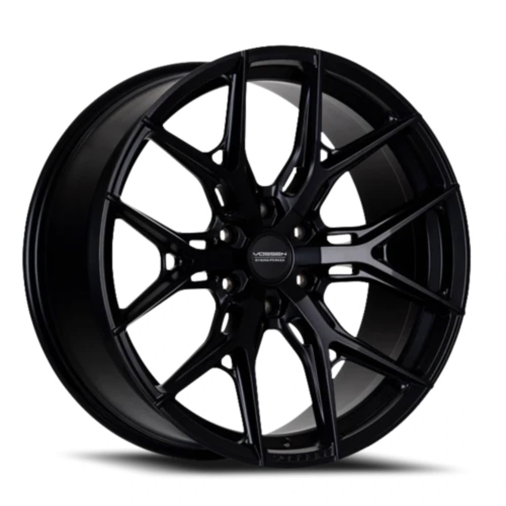 Vossen HF6-4 22x12 / 6x139.7 / ET-44 / Ultra Deep Face / 106.1 - Satin Black Wheel - Vossen HF64-2G33