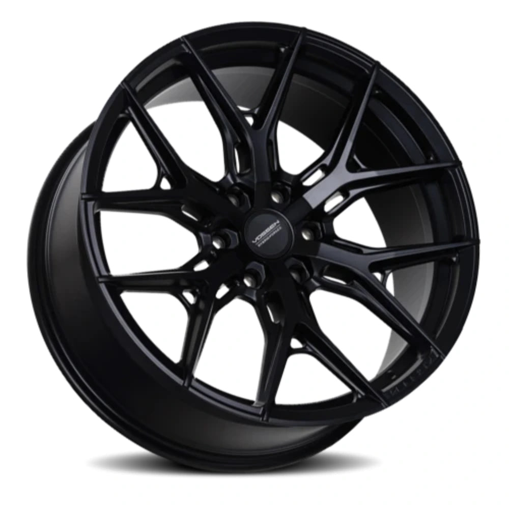 Vossen HF6-4 22x12 / 6x139.7 / ET-44 / Ultra Deep Face / 106.1 - Satin Black Wheel - Vossen HF64-2G33