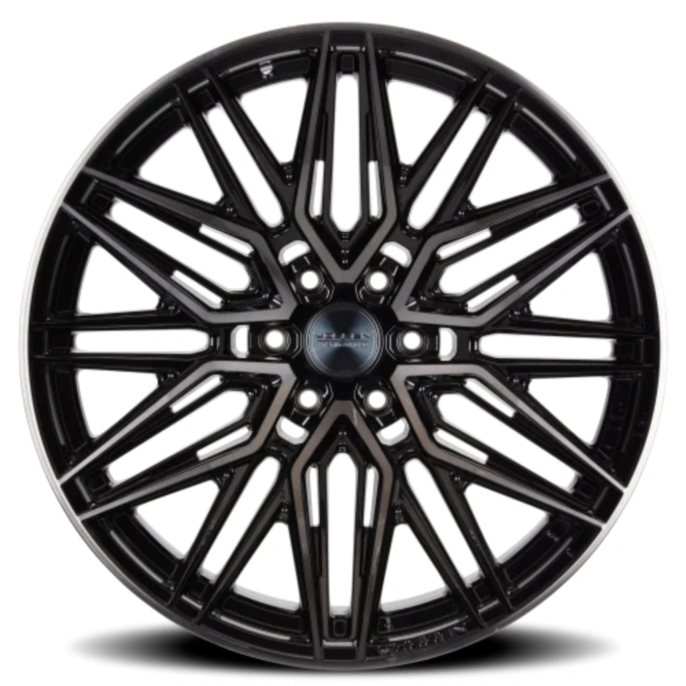 Vossen HF6-5 22x9.5 / 6x139.7 / ET20 / Deep Face / 106.1 - Tinted Gloss Black Wheel - Vossen HF65-2G21