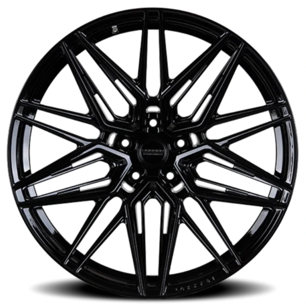 Vossen HF-7 20x9.5 / 5x120 / ET20 / Deep Face / 72.56 - Gloss Black Wheel - Vossen HF7-0B05