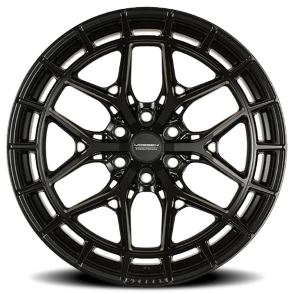 Vossen HFX-1 20x9.5 / 6x135 / +15 / 87.1 CB / Deep - Satin Black Wheel - Vossen HFX1-0F02