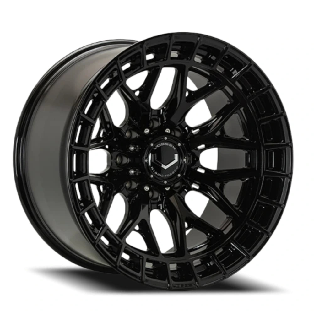 Vossen HFX-1 22x10 / 8x170 / ET-18 / Super Deep / 125.1 CB - Gloss Black Wheel - Vossen HFX1-2Y20-GB