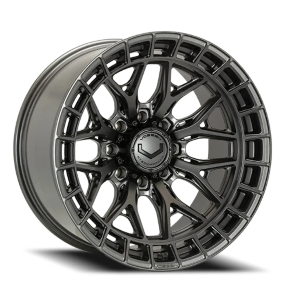 Vossen HFX-1 22x10 / 8x180 / ET-18 / Super Deep / 124.3 CB - Matte Gunmetal Wheel - Vossen HFX1-2Z20-MG