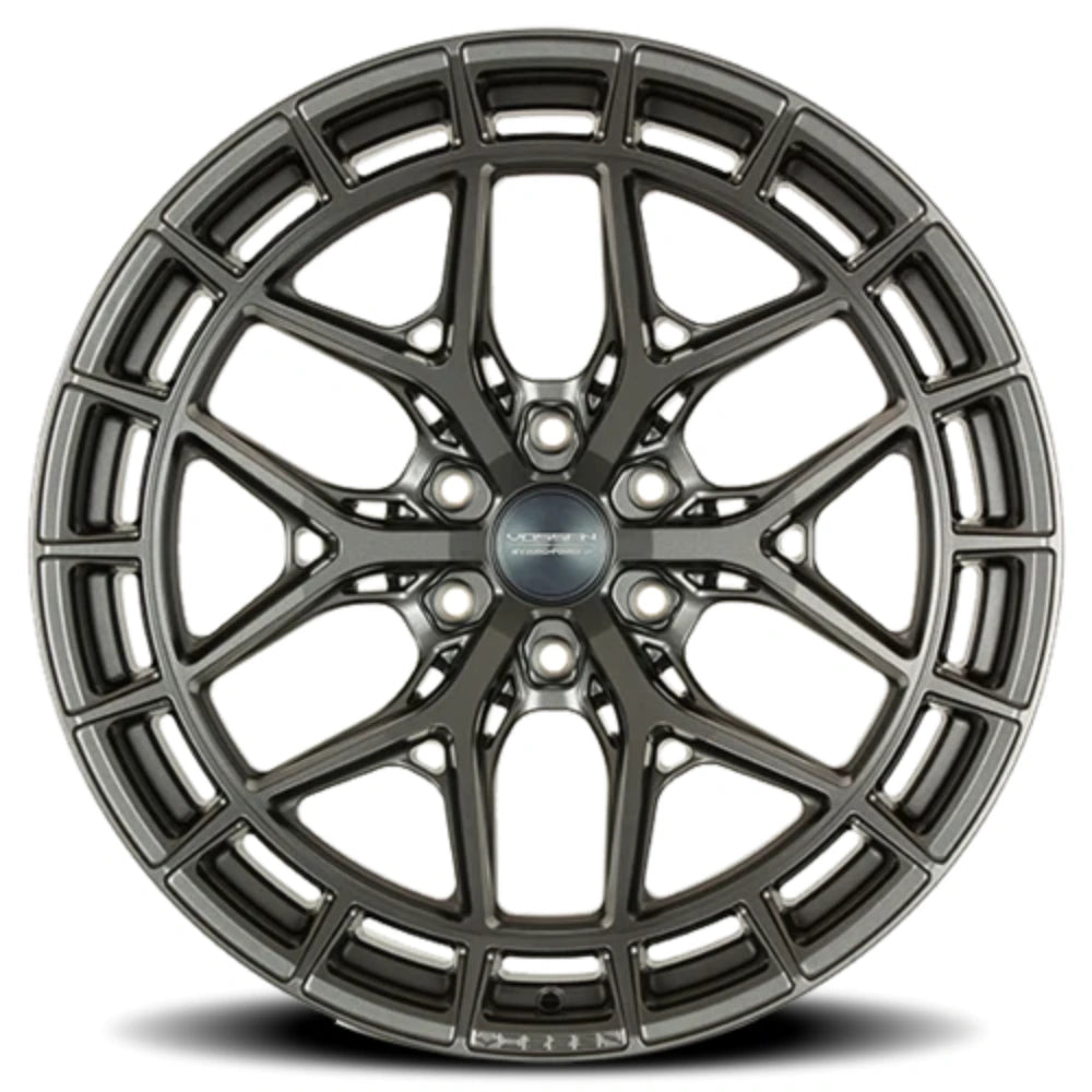 Vossen HFX-1 17x9 / 6x135 / ET0 / Deep / 87.1 CB - Matte Gunmetal Wheel - Vossen HFX1-7F72