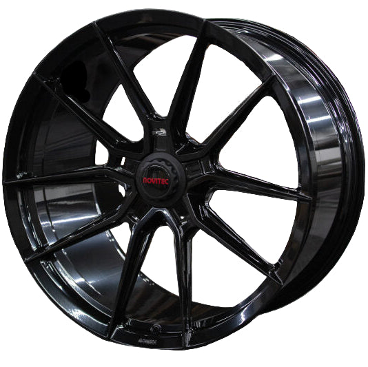 Vossen Vossen x Novitec NF10 22x12 ET:33 Gloss Black Ferrari 488 / F8 Rear Wheel