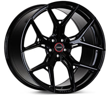 Load image into Gallery viewer, Vossen HF-5 22x10.5 Gloss Black wheel full view