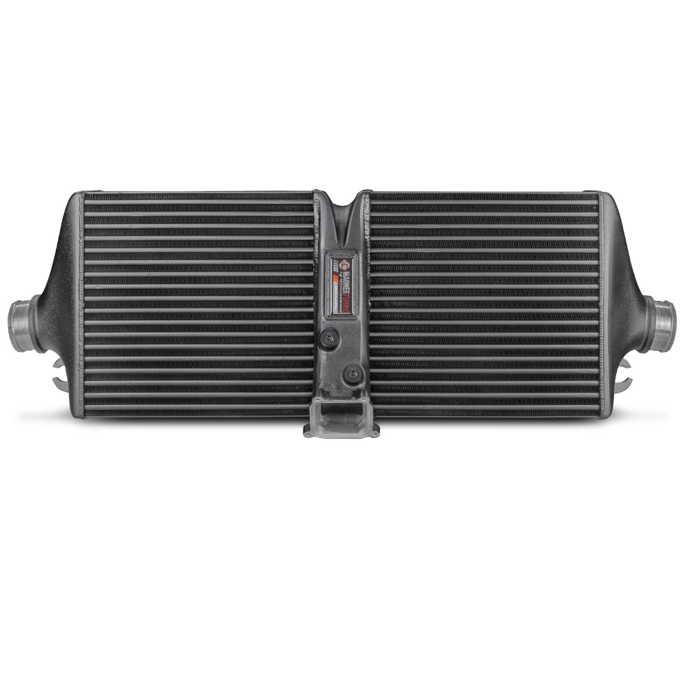 Wagner Competition intercoolers installed in Porsche 992 Turbo engine bay