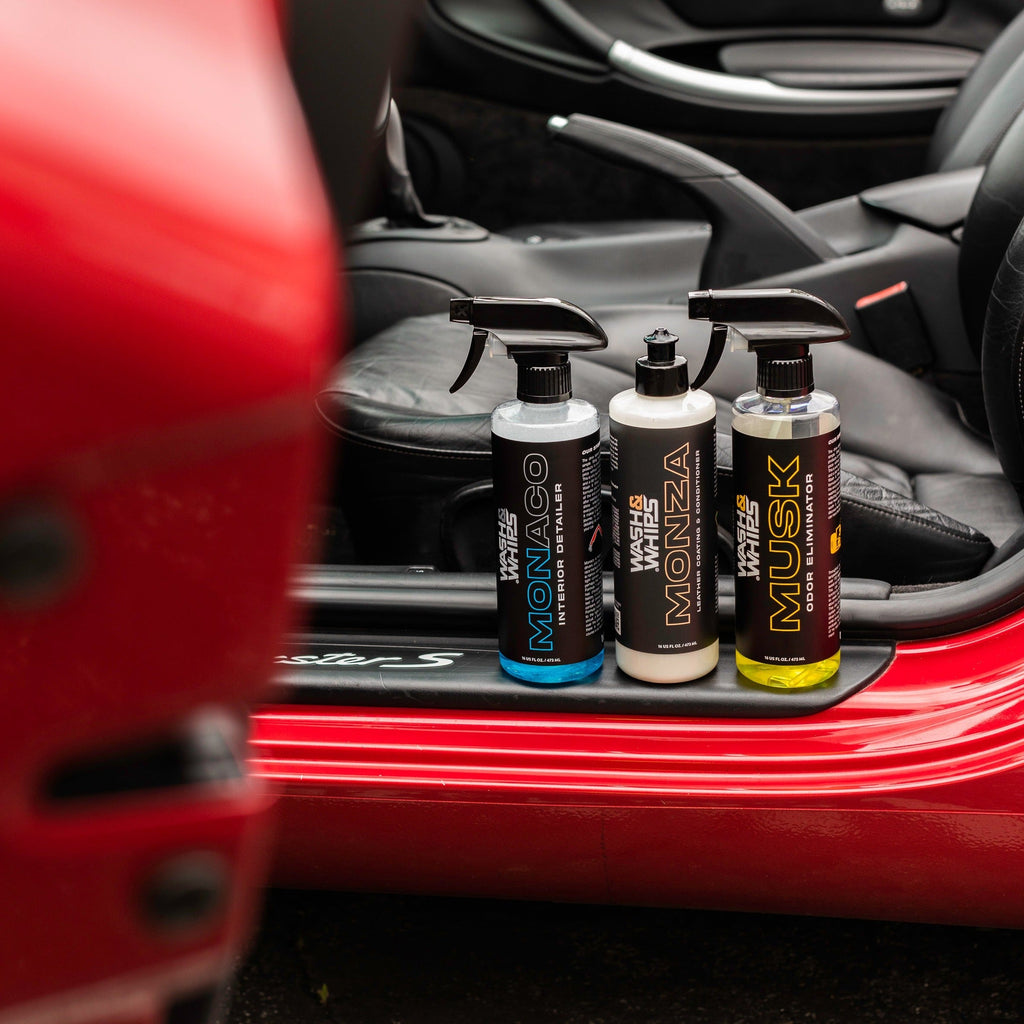 WASH & WHIPS 3-Step Car Care System