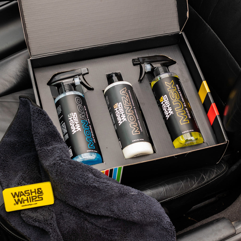 WASH & WHIPS 3-Step Car Care System