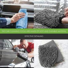 Load image into Gallery viewer, WASH &amp; WHIPS WASH &amp; WHIPS Car Wash Kit - 3-Gallon Bucket with Particle Interceptor Trap, Shampoo, Chenille Mitt &amp; Microfiber Soft Towel, 5pcs