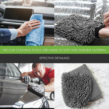 Load image into Gallery viewer, WASH &amp; WHIPS Car Wash Kit - 3-Gallon Bucket with Particle Interceptor Trap, Shampoo, Chenille Mitt &amp; Microfiber Soft Towel, 5pcs