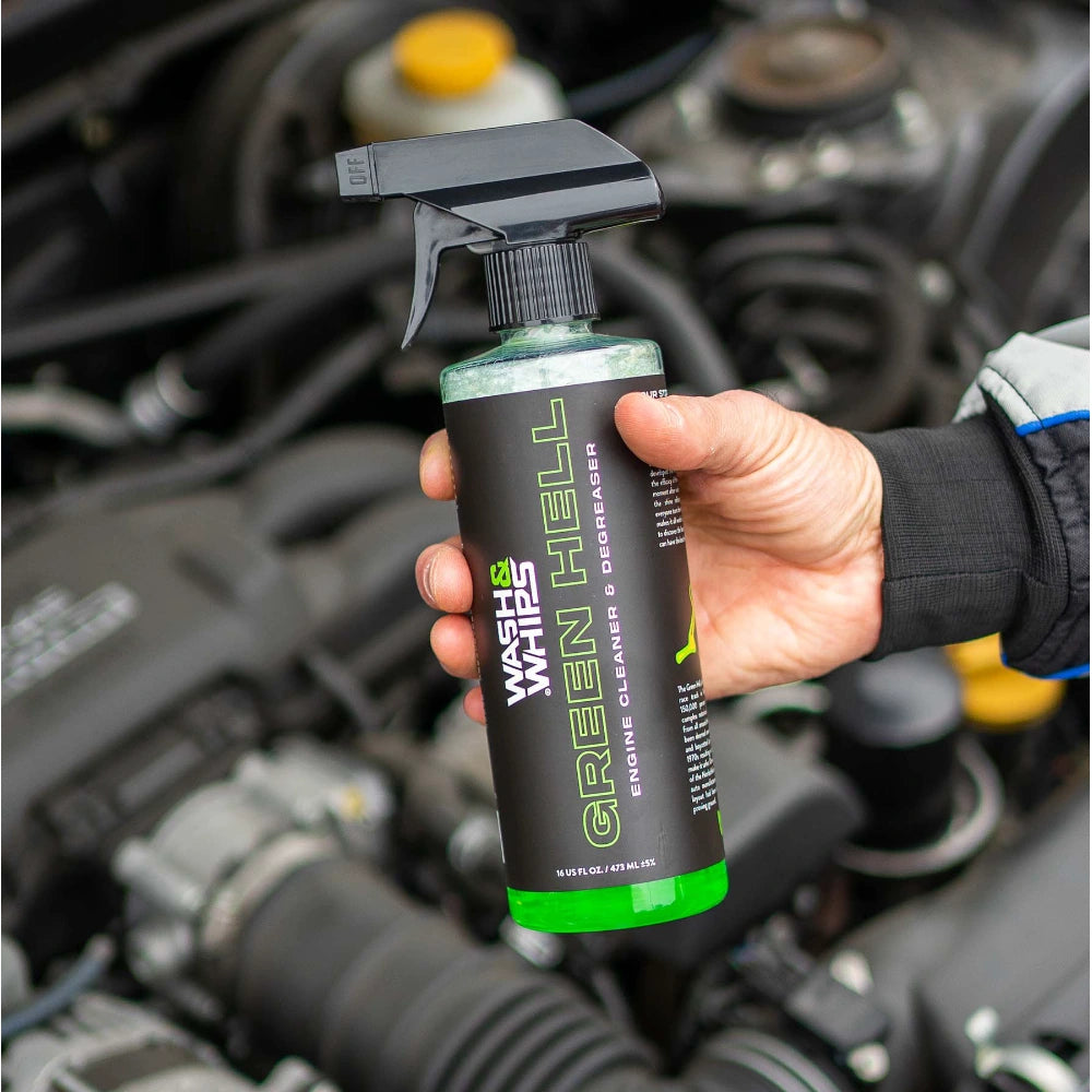 WASH & WHIPS WASH & WHIPS Green Hell Engine Cleaner & Degreaser